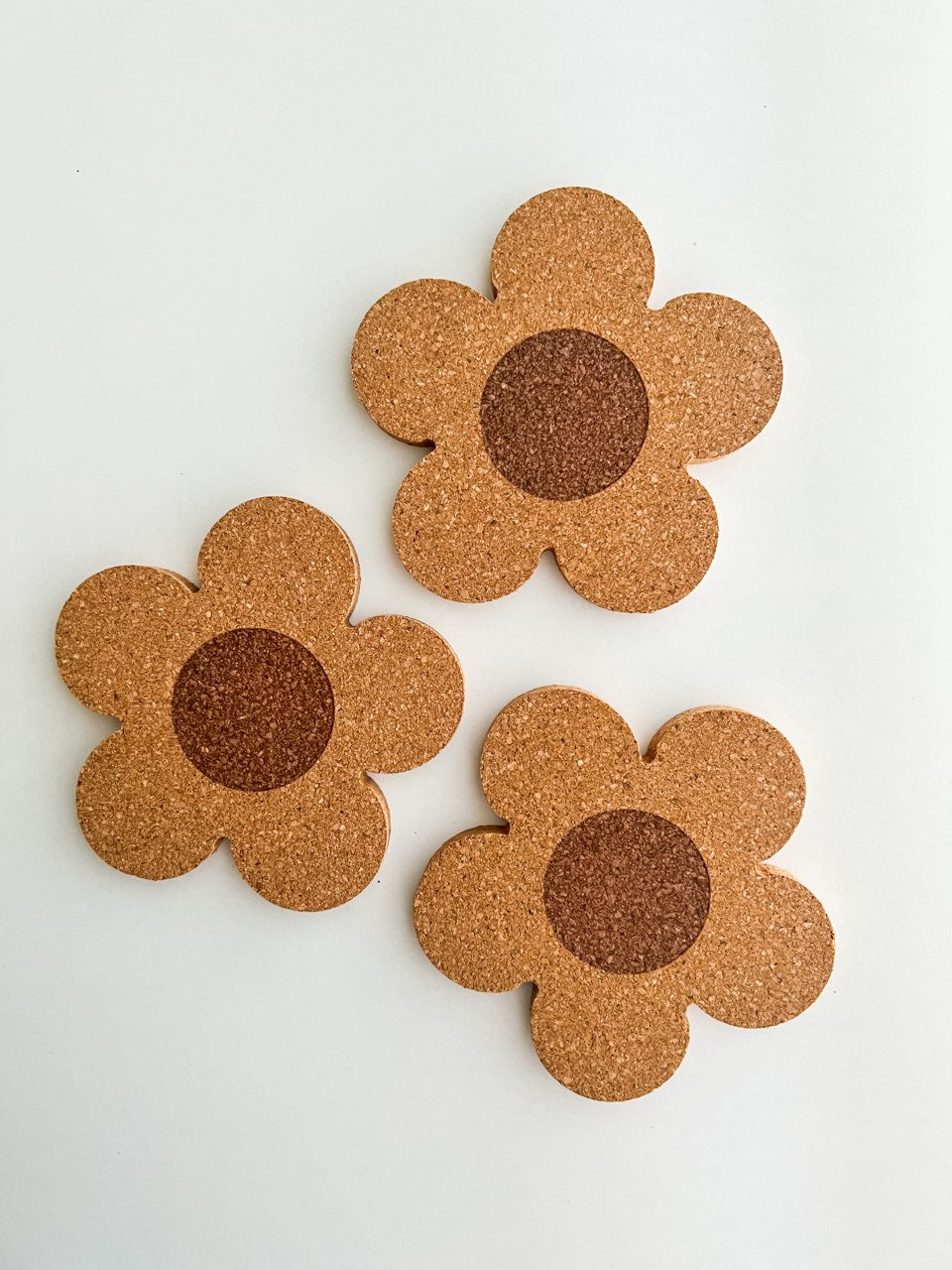 Daisy Flower Cork Coaster